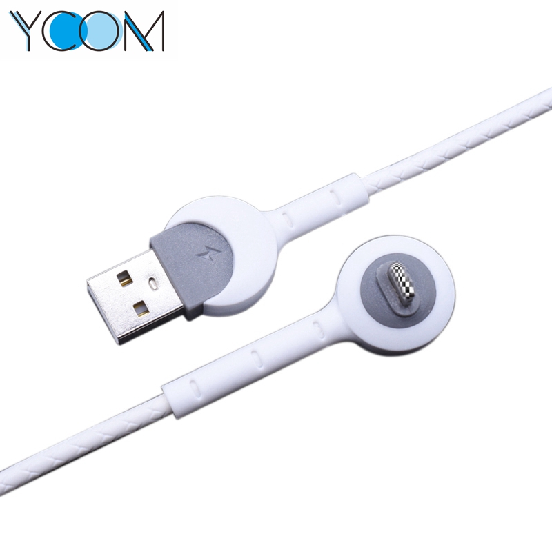 90 Degree Micro USB Cable with Smiley Face Design