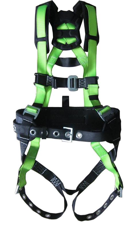 Full body protection miller non-stretch harness