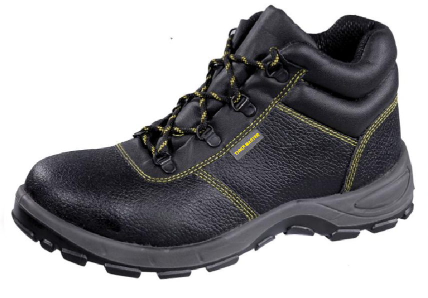 Deltaplus sole leather upper safety shoes
