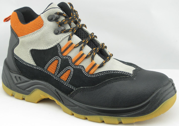 HA1004T suede leather working safety shoes