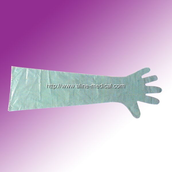 Long Sleeve PE Glove