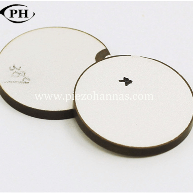 mini discos de cerámica piezoeléctricos de 5x0.2m m para el análisis de la leche