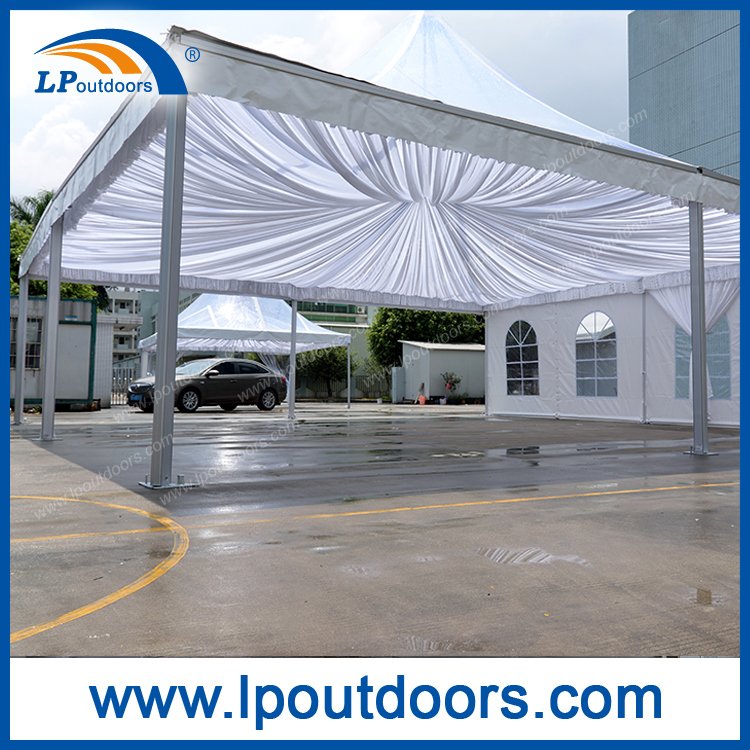 Tienda pagoda superior transparente para exteriores de gran tamaño con para reuniones