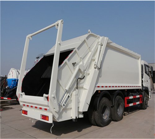 Pequeño carro de basura del compresor de la capacidad 10CBM de la basura de la compresión de China
