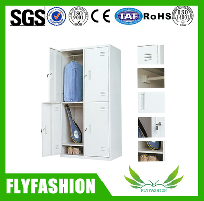 Cabina de almacenaje de acero del guardarropa del armario de las puertas de la alta calidad 4 (ST-13)