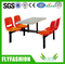 Vector de cena de la cantina de la escuela y escritorio al aire libre determinado de la silla fijado (DT-01)