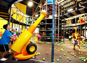 Pneumatic Gun of kids Indoor playground