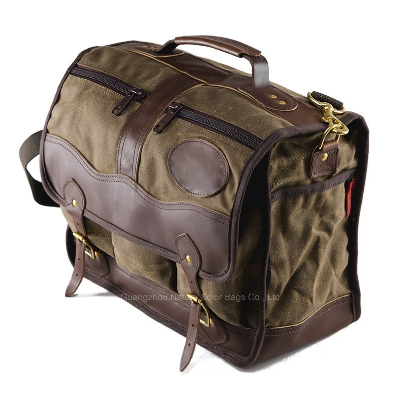 Mens Funtional Leisure Canvas Messenger Shoulder Bag