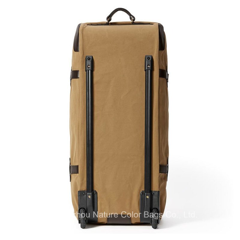 Unisex Trolley Wheel Rolling Travel Bag Duffle Handbag