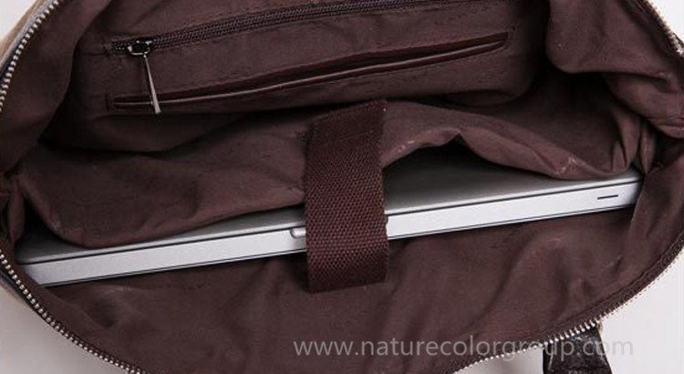 Causal Canvas Business Handbag for Laptop