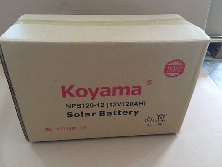 12V 120Ah Solar Gel Battery