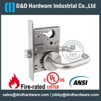 SS304 ANSI Cerradura de puerta de paso de embutir-DDAL01 F01