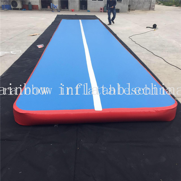 RB9020（12x2m） Inflatable tumble track air mat for gymnastics