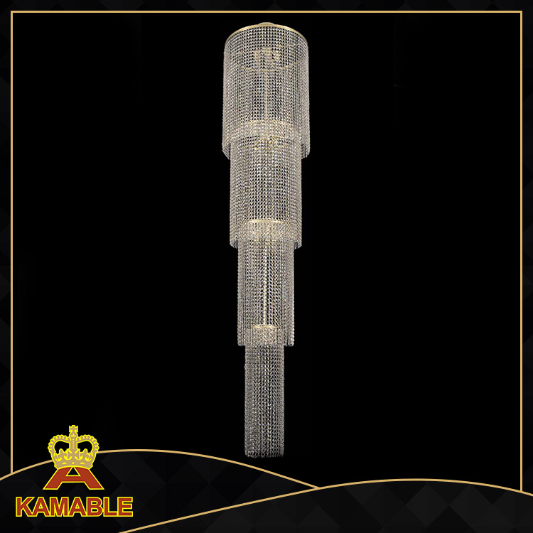 Потолочный светильник Crystal лобби роскошного отеля (KA2130)