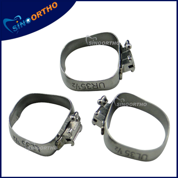 Bandas molares de ortodoncia China