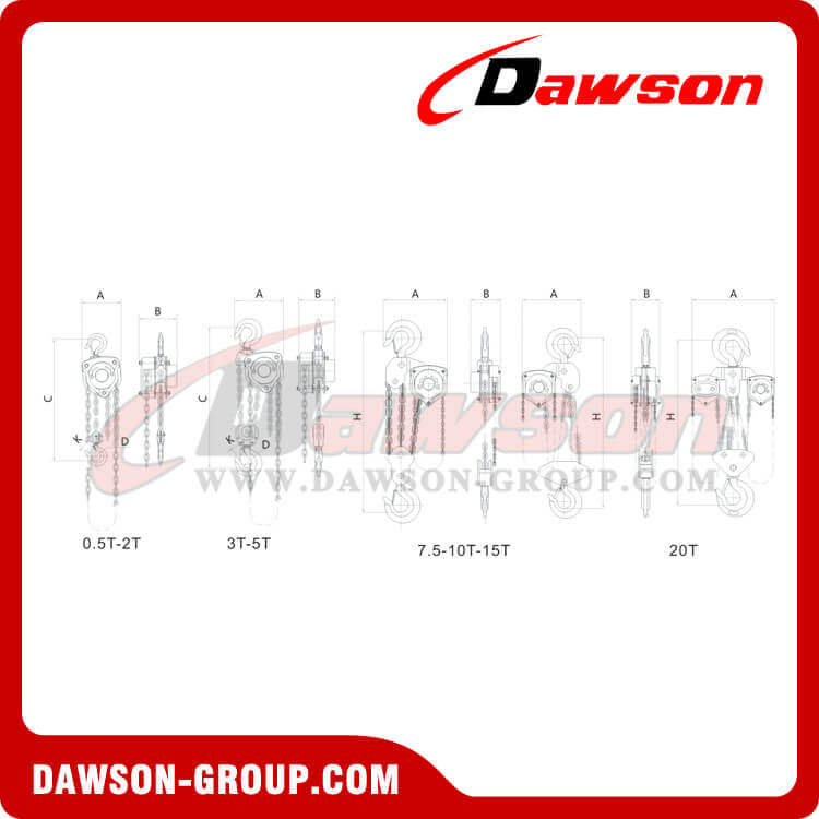 DSVS-A Chain Block dawson group DSVS-A Chain Block dawson group
