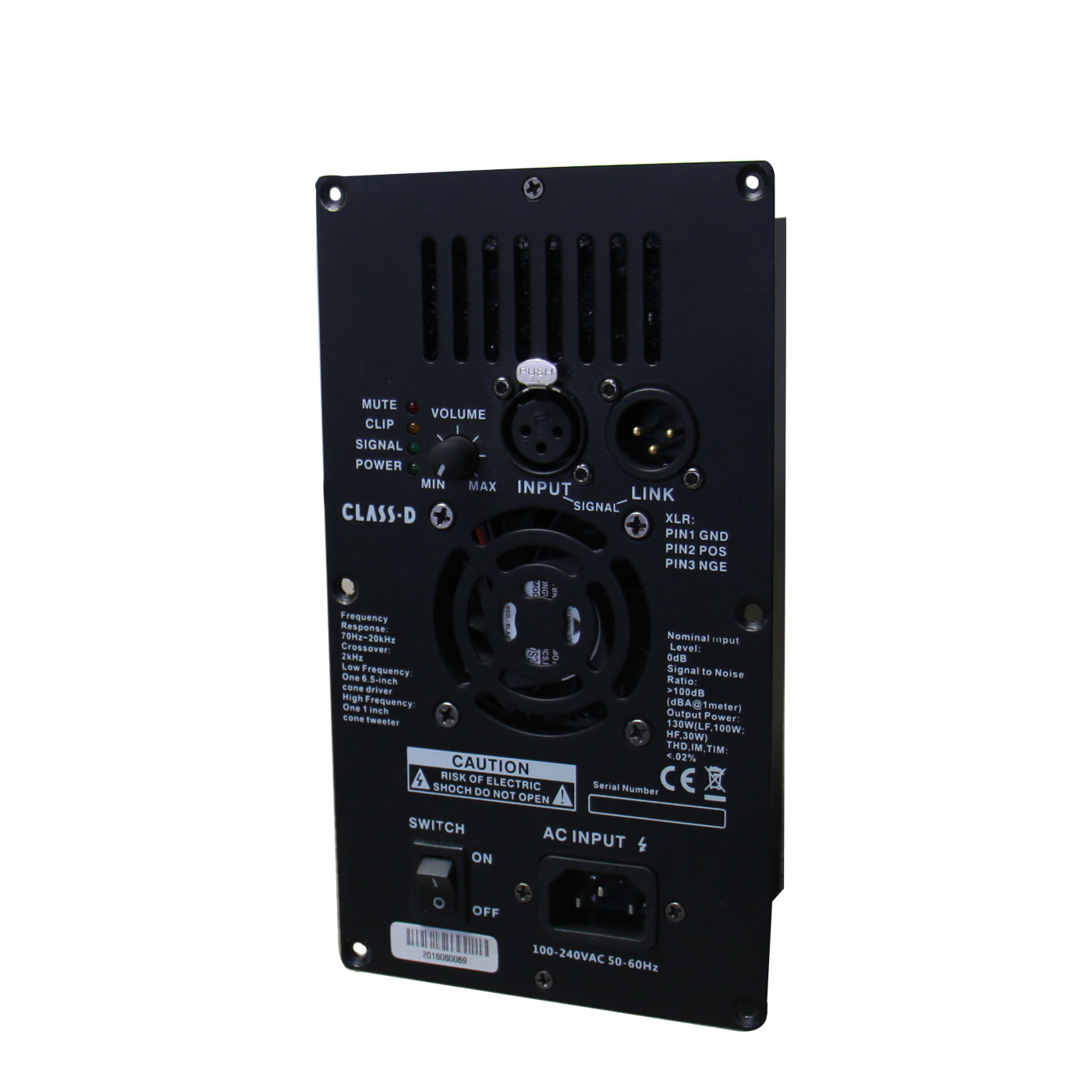 D1-150W أحادية القناة 150 واط الفئة D تعمل بالطاقة