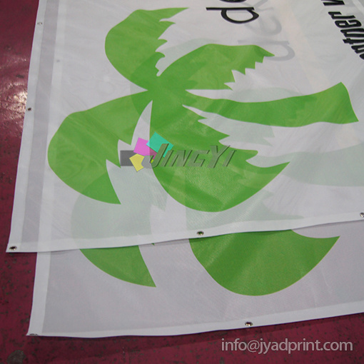 outdoor And Indoor Fence Mesh Banner Hight Resolution Printing Custom