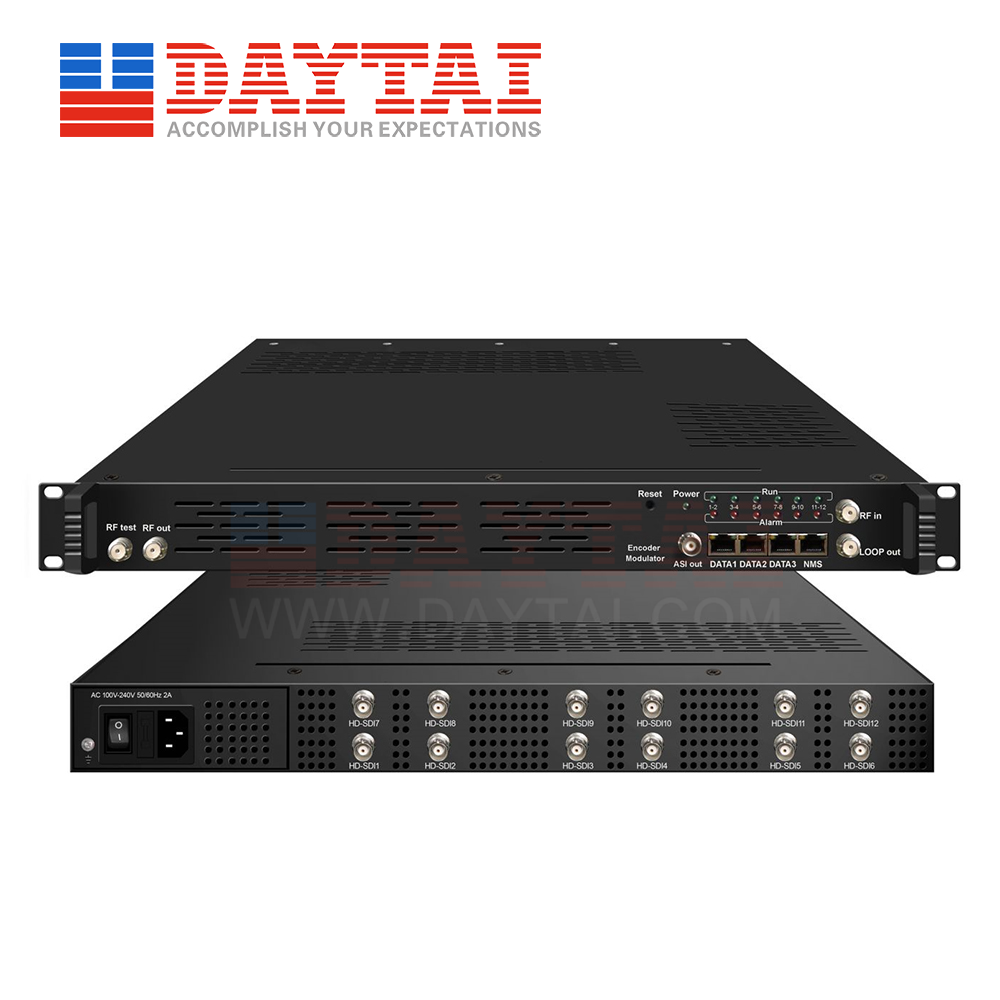 12 HDSDI input Encoder Modulator Buy 12 HDSDI input Encoder