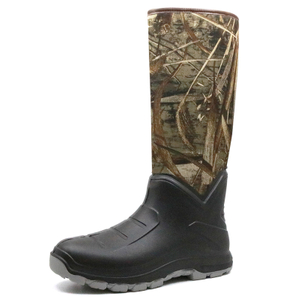 Anti Slip Water Proof Composite Toe PU Safety Rain Boots for Work
