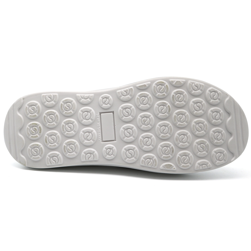 White Slip Resistant Waterproof PU Kitchen Chef Work Shoes