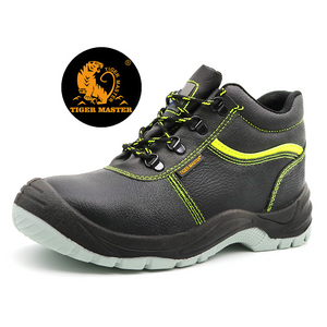 Anti Slip Steel Toe Mid Plate Men's Safety Shoes for Construction