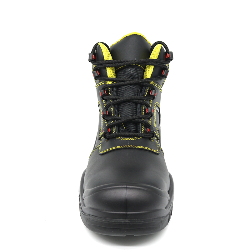 Non Slip Pu Sole Composite Toe Safety Shoes for Men Industrial