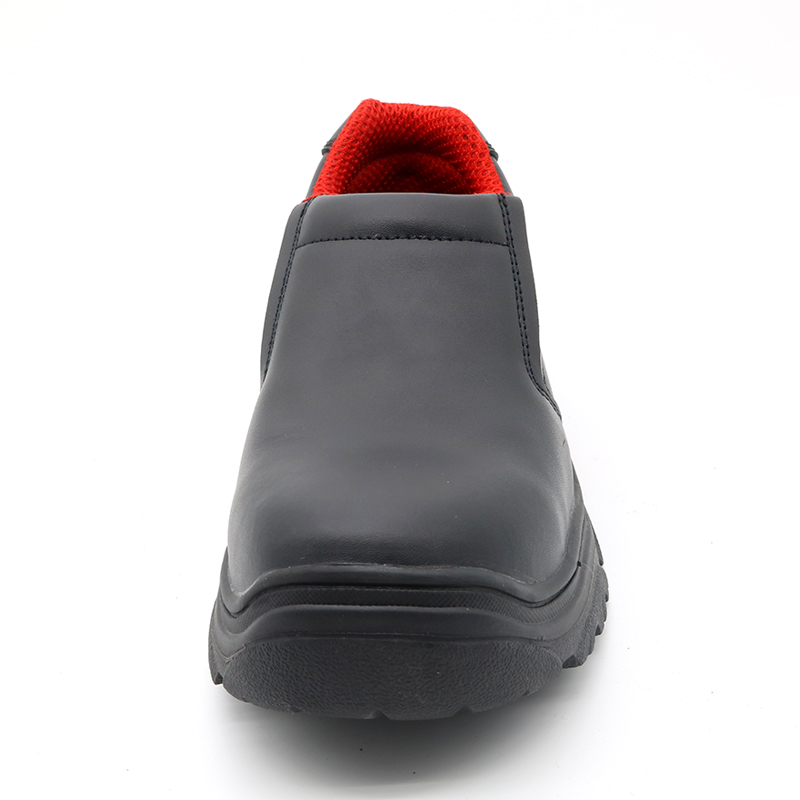 Anti Slip Prevent Puncture Composite Toe Rubber HRO Safety Shoes without Laces