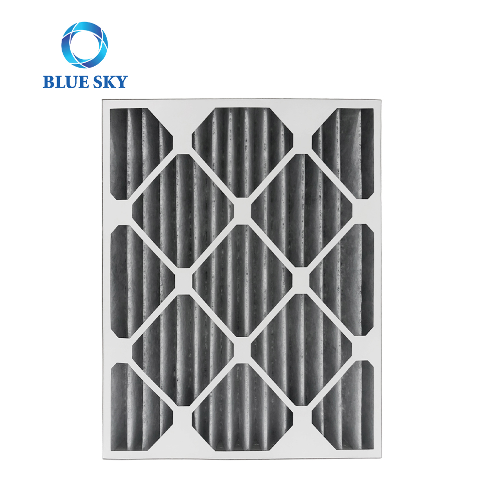 El mejor precio, tamaño personalizado MERV 11 13, marco de cartón, filtro de aire de horno de CA plisado para sistemas HVAC