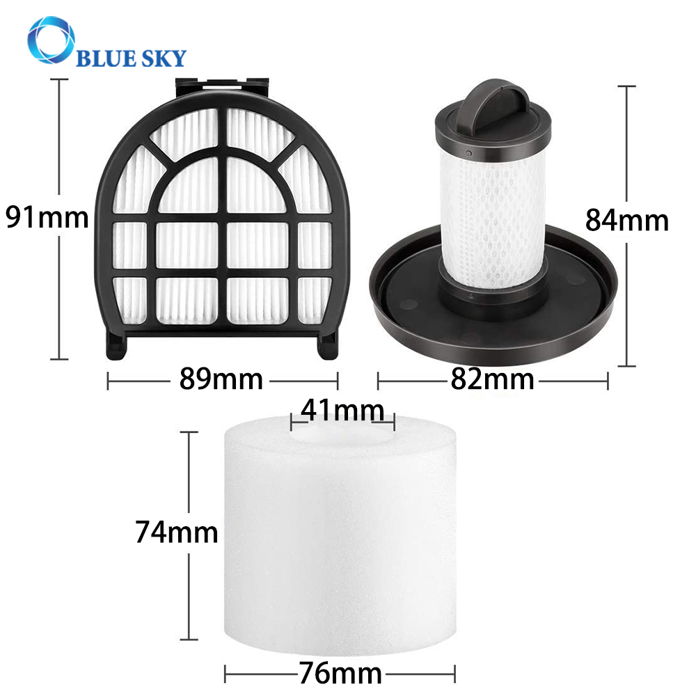 Juego de filtros de aspiradora compatible con Shark APEX UpLight LZ600 LZ601 LZ602 LZ602C Aspiradoras Parte # XHFFC600