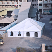 Carpa de estructura clásica con marco keder de aluminio para exteriores LP de 40x60' para eventos de fiesta de 200 personas
