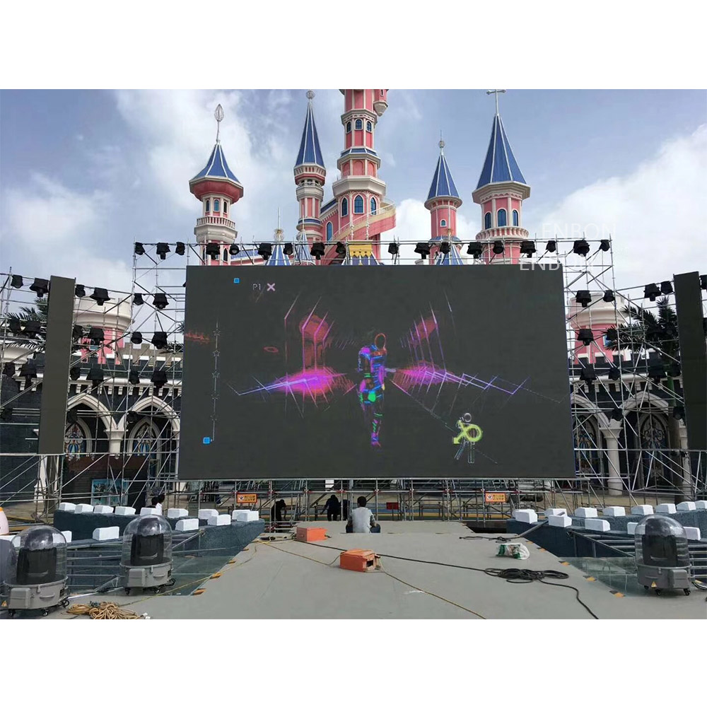 P3.91 Nationstar llevó la pantalla de pantalla LED móvil de Panel 500 * 500 mm para eventos de interior al aire libre