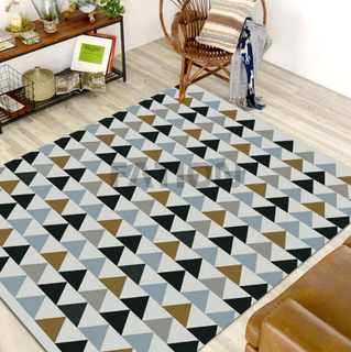 Customize Print Bath Rug Rectangle Indoor Floor Carpet 