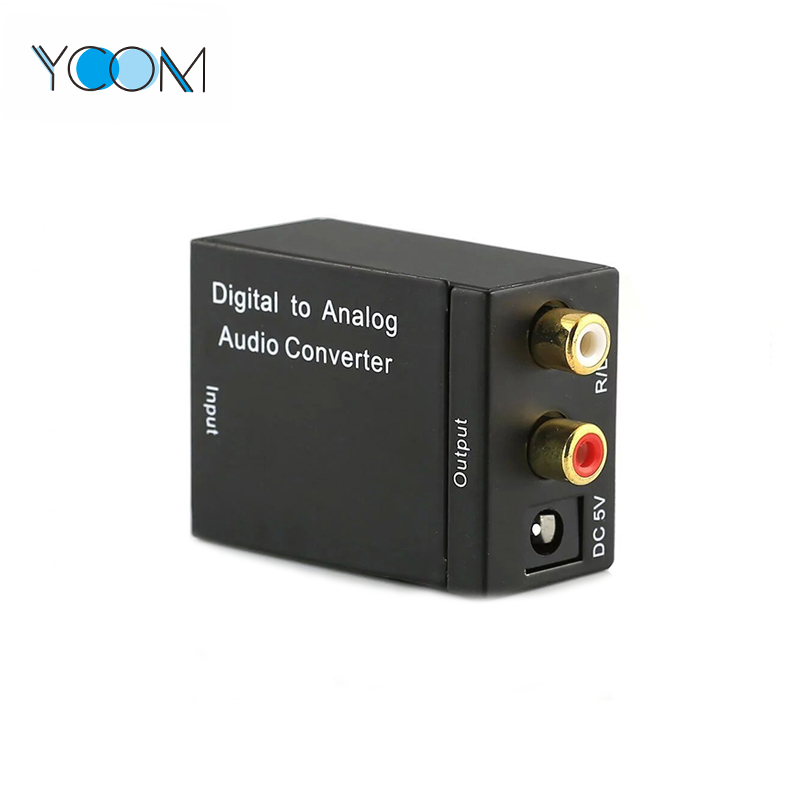 Conversor de audio digital a analógico con 3.5 MM