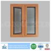 high quality Wooden Print Aluminium Profile for Casement Windows with thermal break
