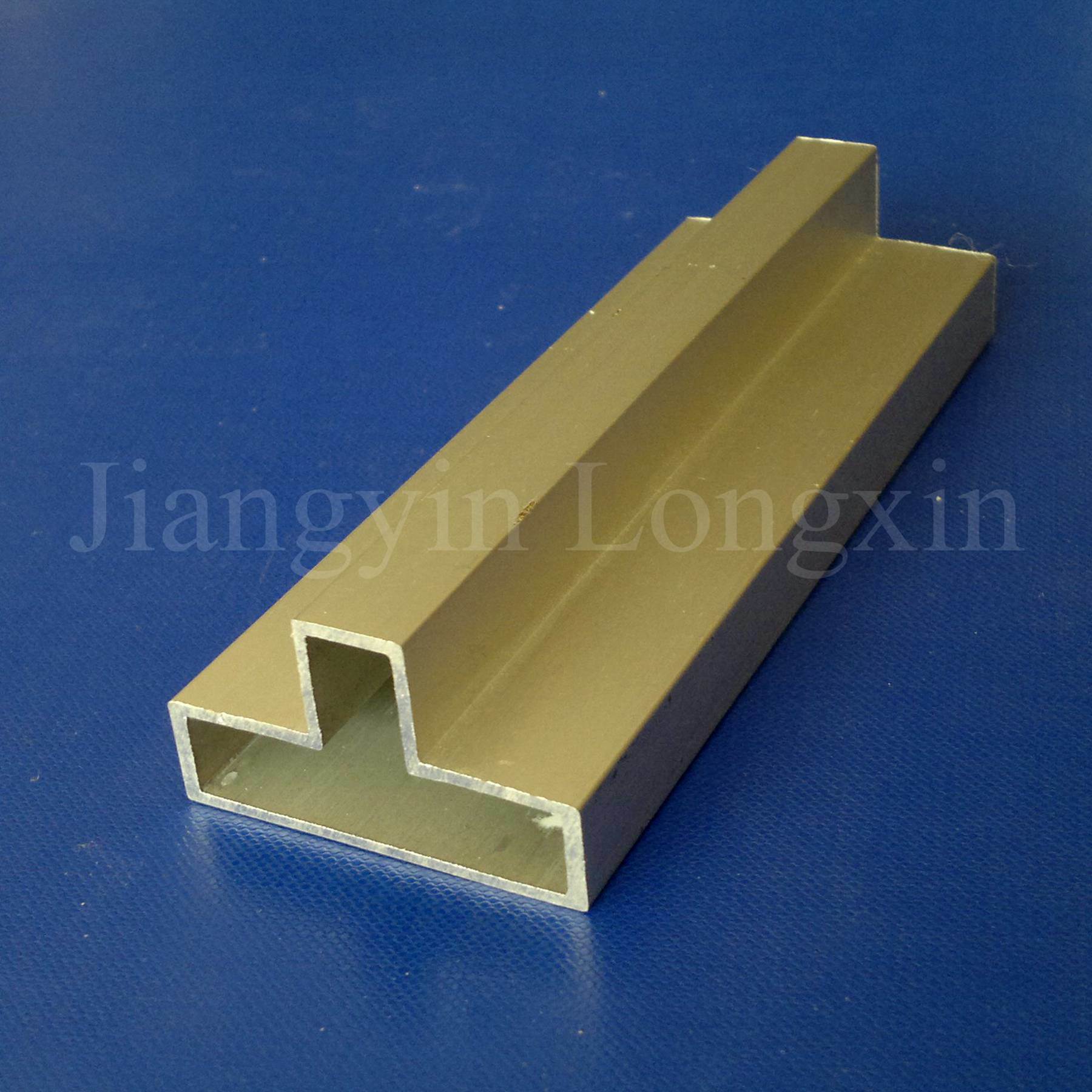 Silver Anodized Aluminium Profile for Fixing