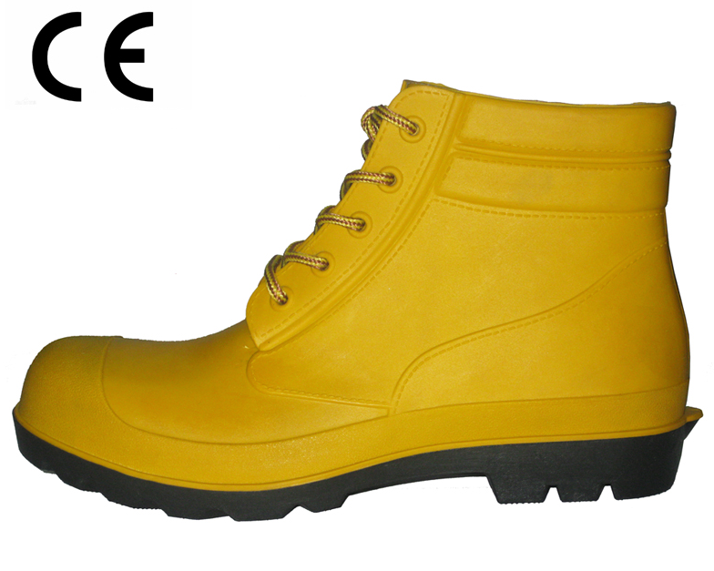 safety ankle rain boots for men