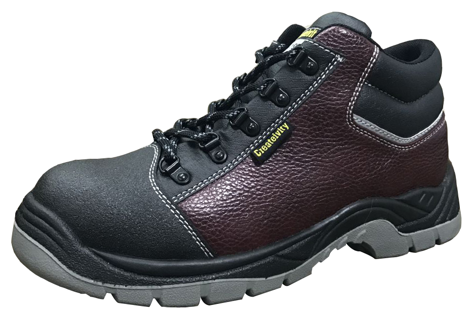 High ankle SB-P standard steel toe working safety shoes