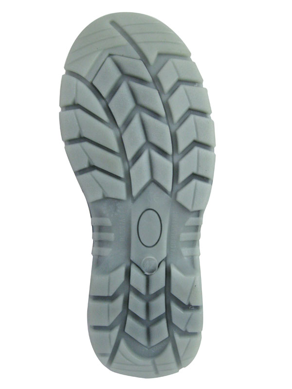 PU TPU sole genuine leather steel toe safety boot