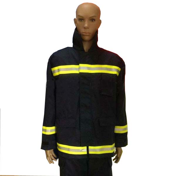 Safety fire fighter suit for firemen