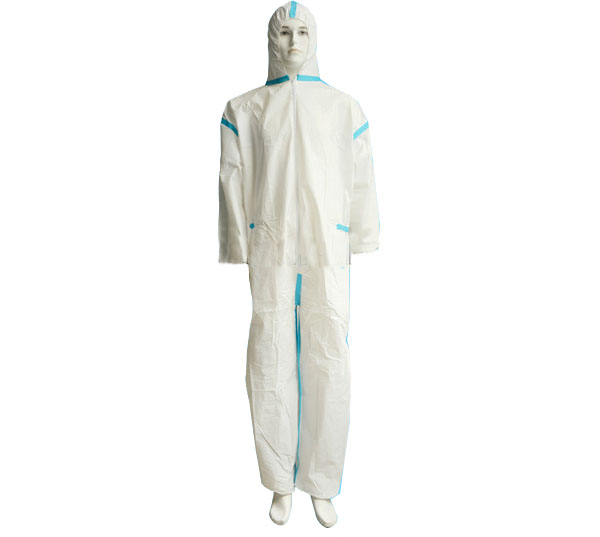 Disposable microporous coverall garments