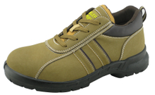 Sports style low cut PU nubuck mining safety shoes