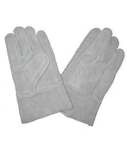 1301 cow split leather welding safety gloves unlined
