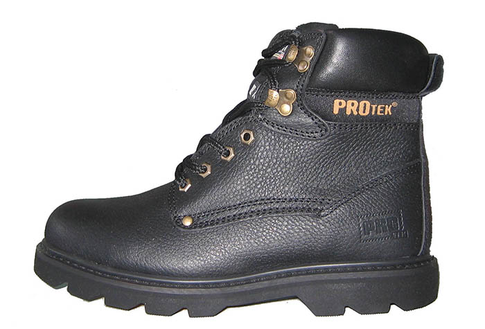 RMC-1B cow tumble leather security work boots