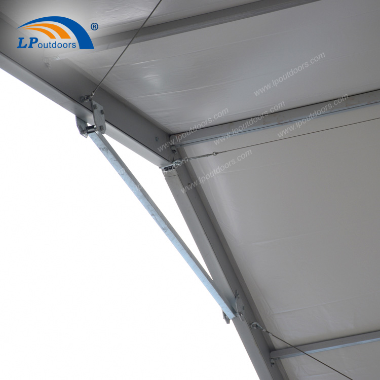 La fabricación de China modificó la tienda de campaña al aire libre de aluminio para requisitos particulares del partido de los 30x35m con la ventana transparente