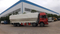 10 toneladas resistentes profesionales de carro a granel del grano para el transporte del trigo del arroz