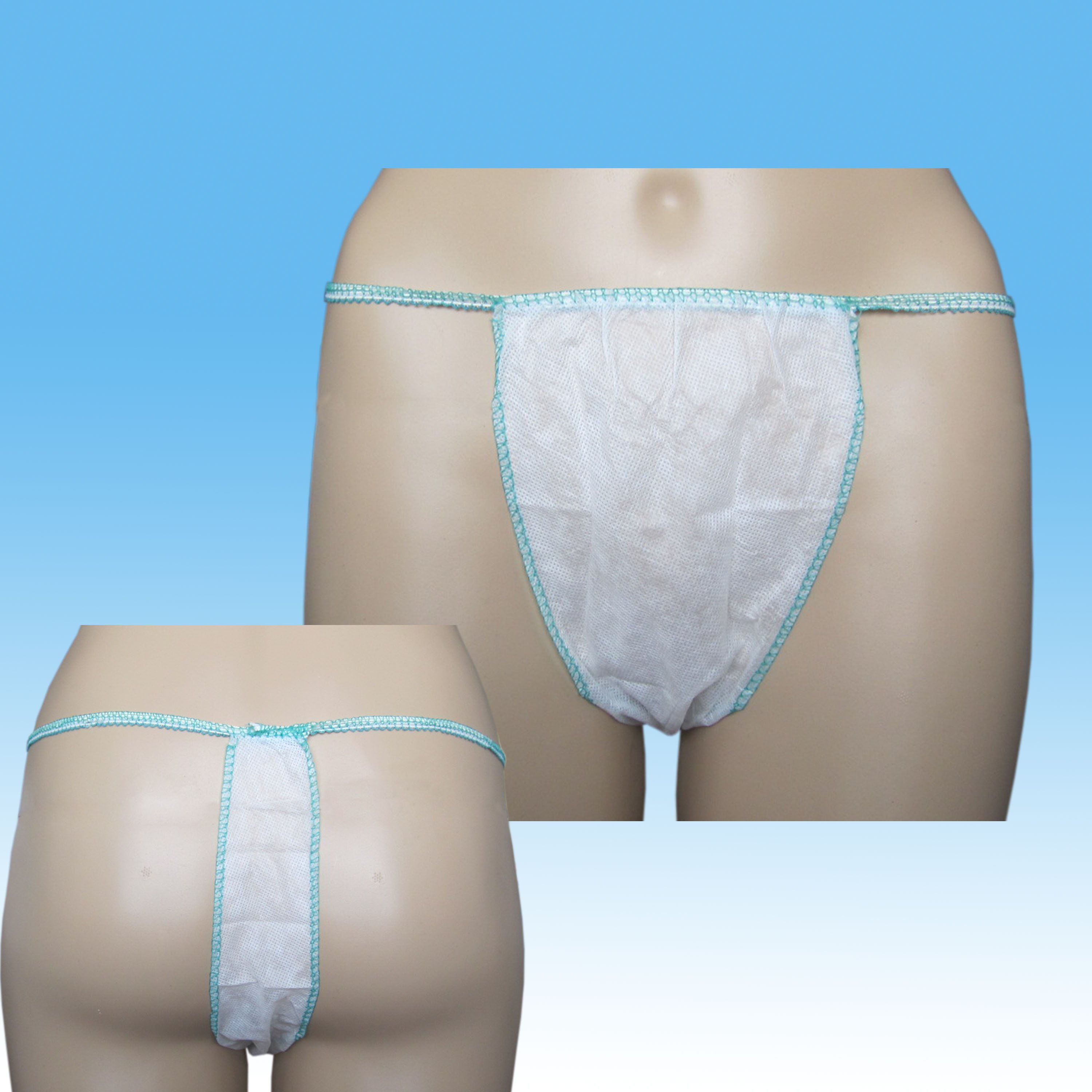 Beauty Spa Use Disposable Nonwoven TBriefs Thong Tanga Gstring Buy