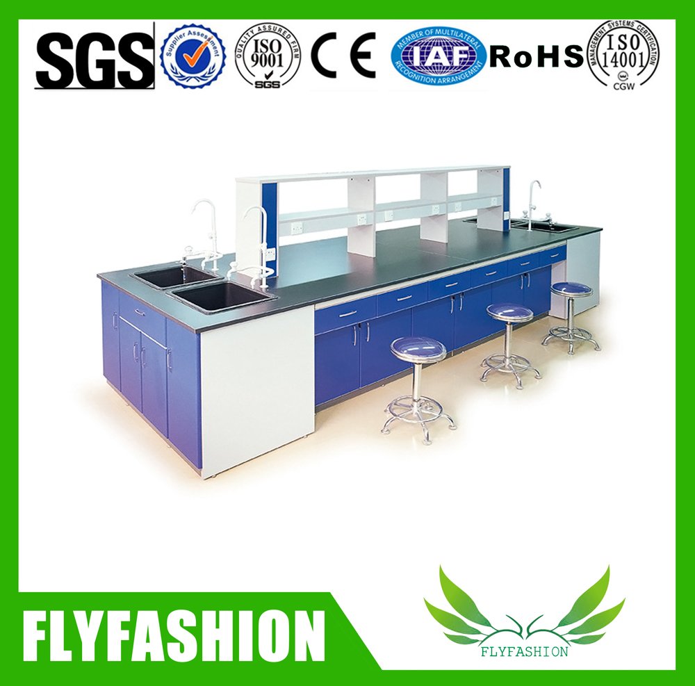 muebles del laboratorio de química del vector del estudio de los estudiantes de la escuela