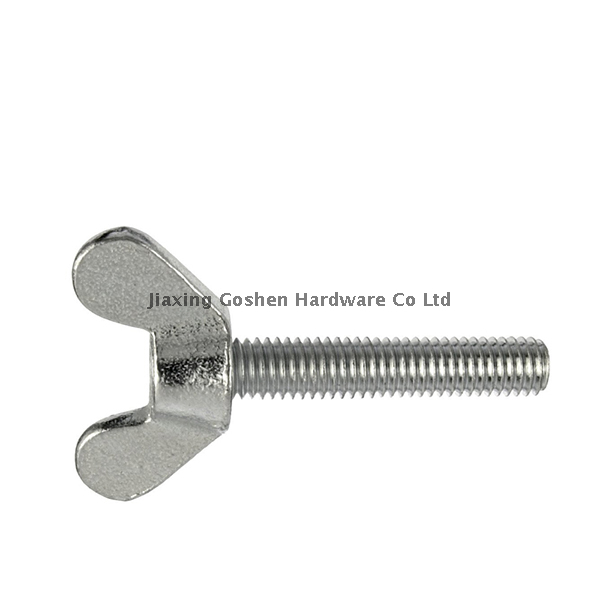 ASME B 18.17 3/8 الفولاذ المقاوم للصدأ الترباس الجناح لتنظيف الهواء