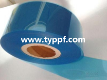 Película rígida de PVC azul